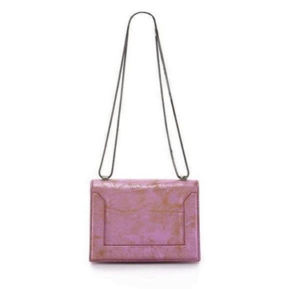 3.1 Phillip Lim Pink Metallic Soleil Mini Chain Shoulder Bag Handbag